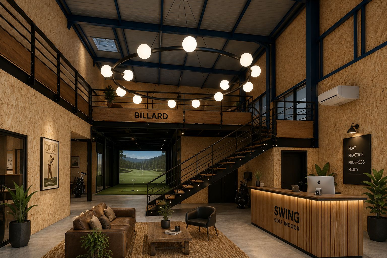 Golflab-bar-lounge_Simulateur-de-golf-Grand-Geneve-Douvaine